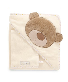 View details of Mothercare Loved So Much Cuddle 'N' Dry And Wash Mitt