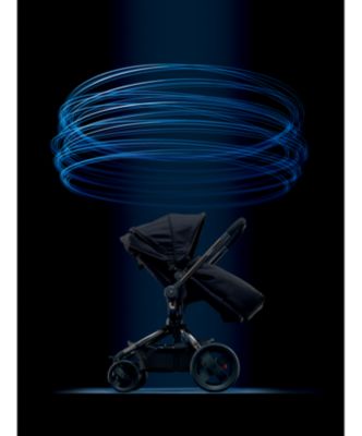 Mothercare Spin Pram and Pushchair - Black Jacquard