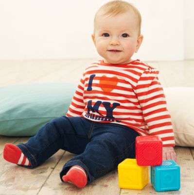 Mothercare Long Sleeve Mummy Slogan T-shirt