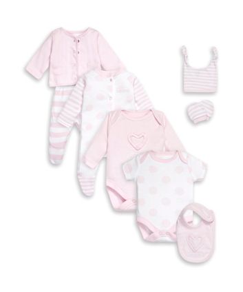 Mothercare Pink 8 Piece Newborn Gift Set