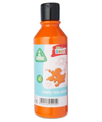 Image of Orange Ready Mix Paint 284ml