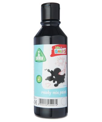 Image of Black Ready Mix Paint 284ml