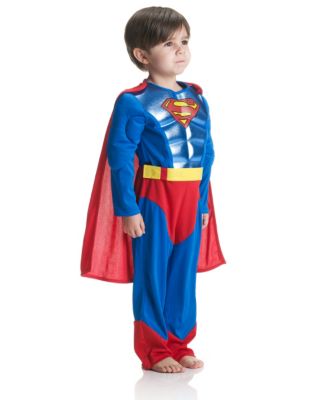 Image of Metallic Superman Costume 5-6 years