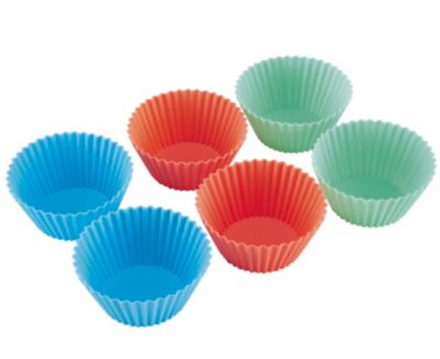Image of 6 Reusable Cupcake Cases