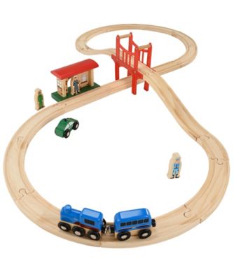 mothercare wooden train set