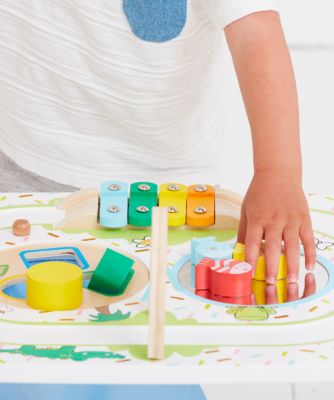 early learning centre wooden activity table