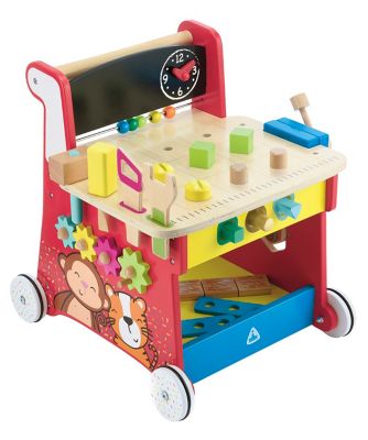 elc wooden activity workbench