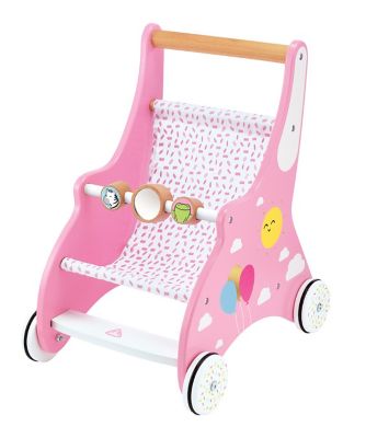 wooden dolls buggy
