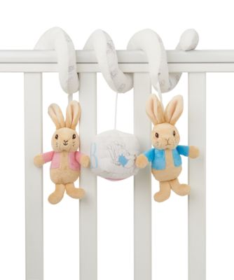 peter rabbit pram toy