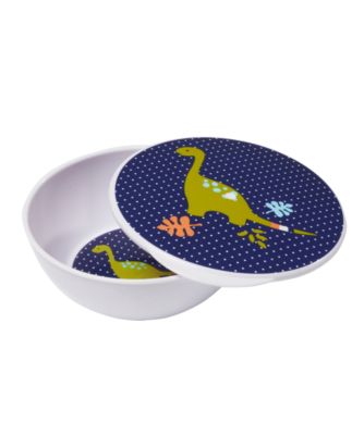 dinosaur with bowl head