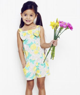 Baby K Young Girls Floral Jersey Playsuit eBay