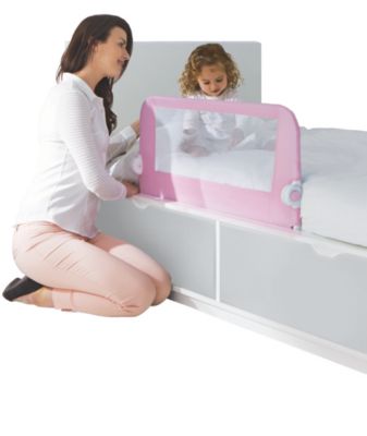 mothercare pink bed guard
