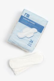 Mothercare Maternity Towels With Wings- 24 Pack
