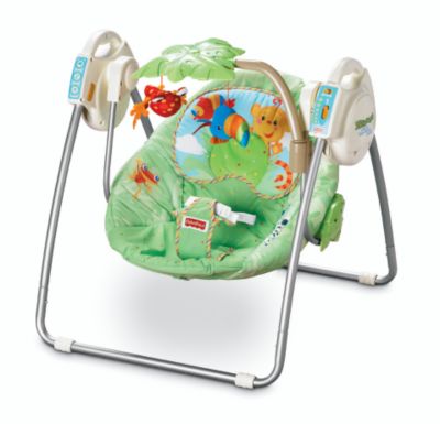 Fisher Price Rainforest Swing on Fisher Price Rainforest Take Along Swing