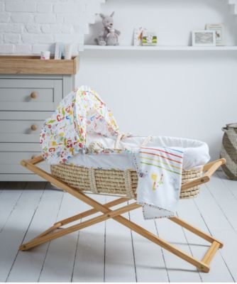 mothercare moses basket bedding