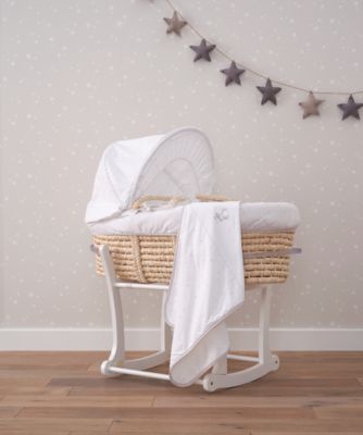 baby doll moses basket with stand