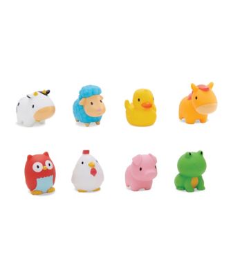 munchkin farm animal bath toys