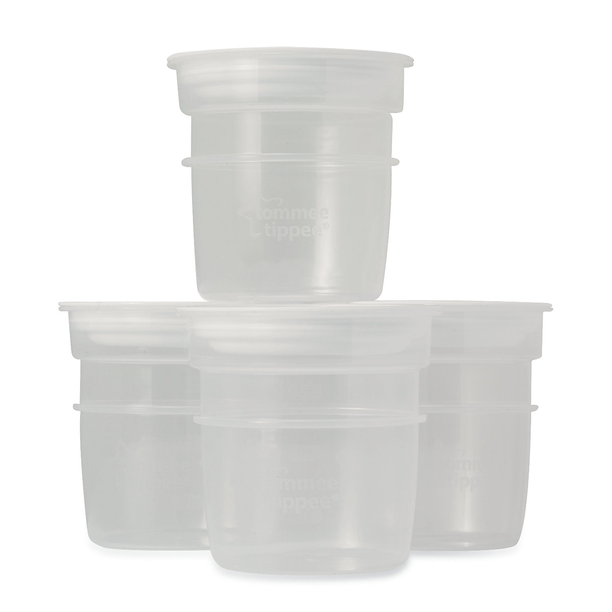 Tommee Tippee Closer to Nature Milk Storage Pots - 4 Pack Tommee Tippee Closer to Nature Milk Storage Pots - 4 Pack