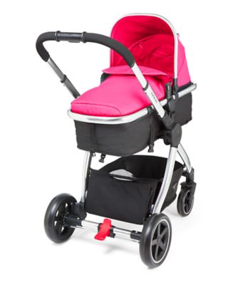 mothercare 4 wheel journey pink