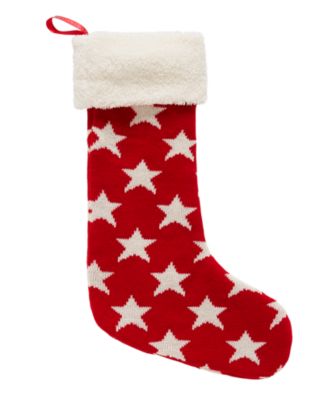 knitted star Christmas stocking | £8.40 | Bluewater