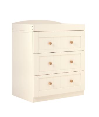 Mothercare Marlow Three Drawer Changing Unit Cream