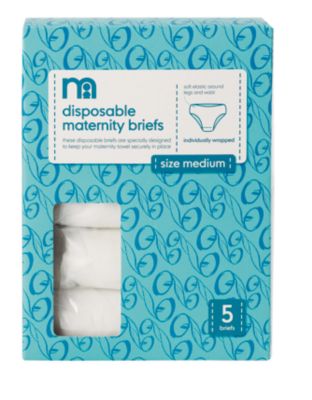 Mothercare Women's Disposable Maternity Underwear Briefs 5 Pack eBay