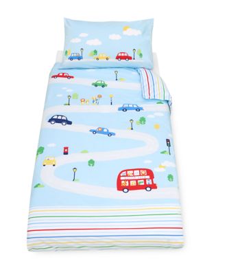 Mothercare On The Road Cot Bed Duvet Set