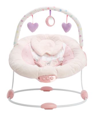 pink bouncy chair baby