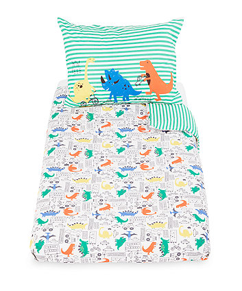 Best Buy Mothercare Dinosaur Cot Bed Duvet Set