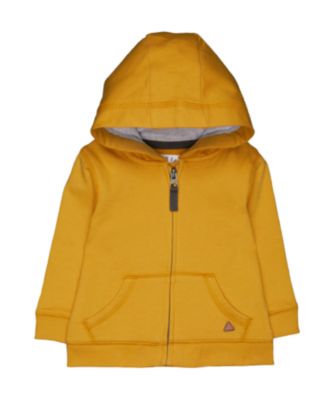 mustard yellow zip up hoodie