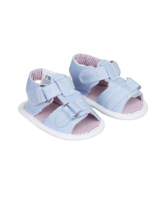 blue baby sandals