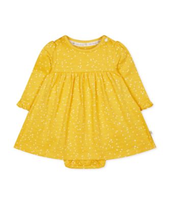 mothercare yellow dress