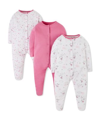 pink sleepsuits