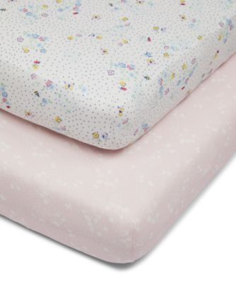 pink cot sheets