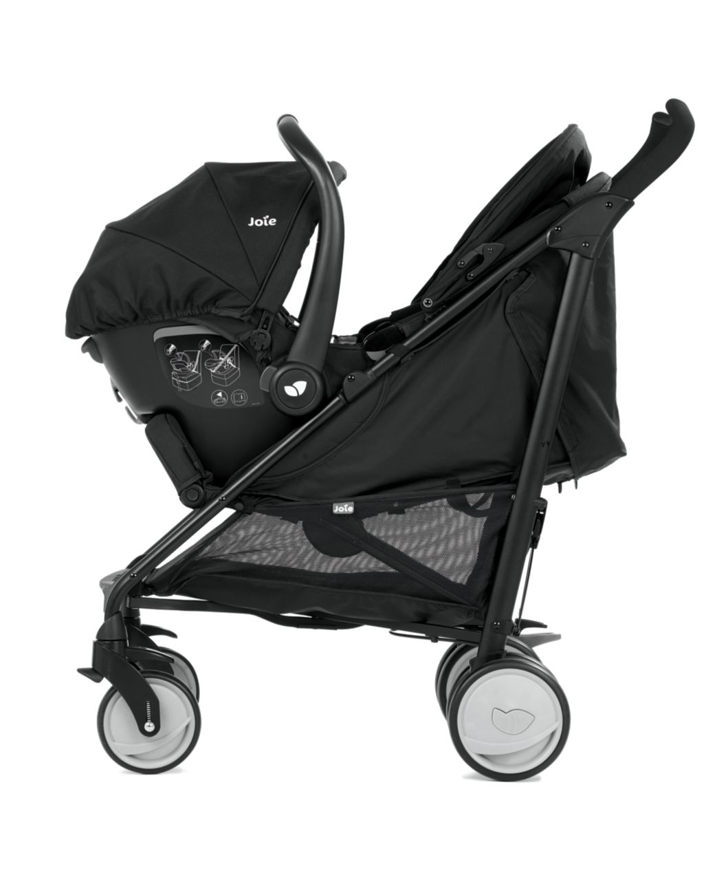 Joie Brisk Stroller Travel System Midnight RRP £200