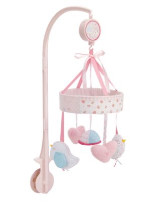 mothercare Baby Girls Toy Little Lane Fabric Pink Musical Toy/mobile eBay