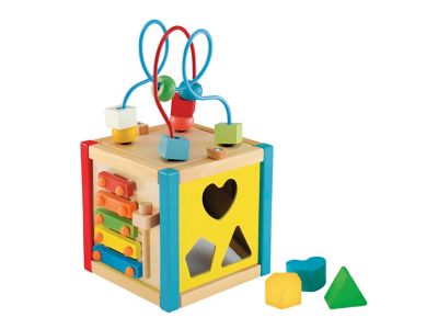 Wooden Activity Cube review