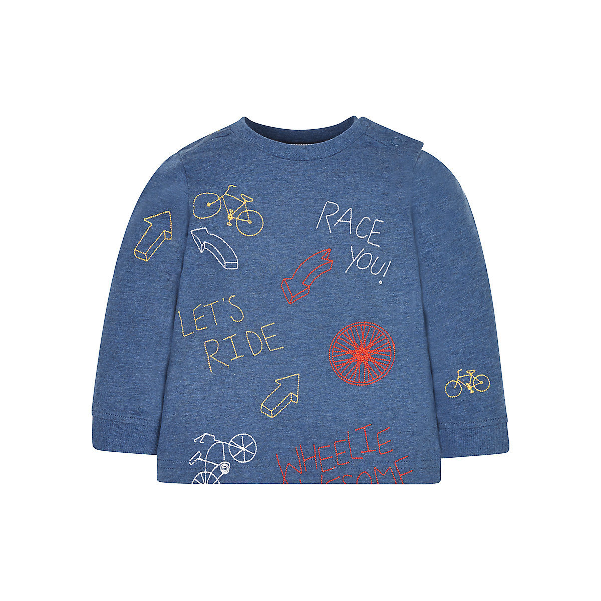 Bicycle Embroidered T Shirt Bicycle Embroidered T Shirt