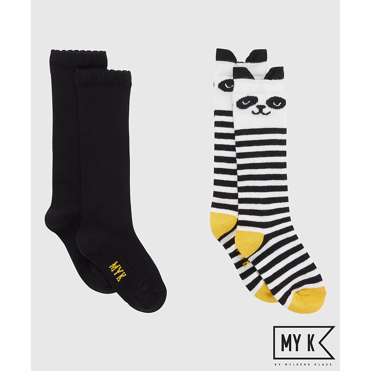 My K Knee High Socks 2 Pack My K Knee High Socks 2 Pack