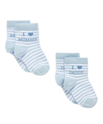 i love mummy and daddy socks (blue) review