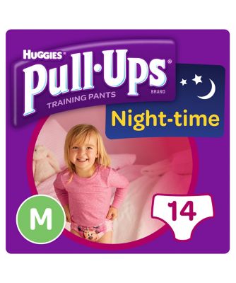 Huggies pull ups night time potty training pants pink review