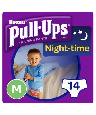 Huggies pull ups night time potty training pants blue review