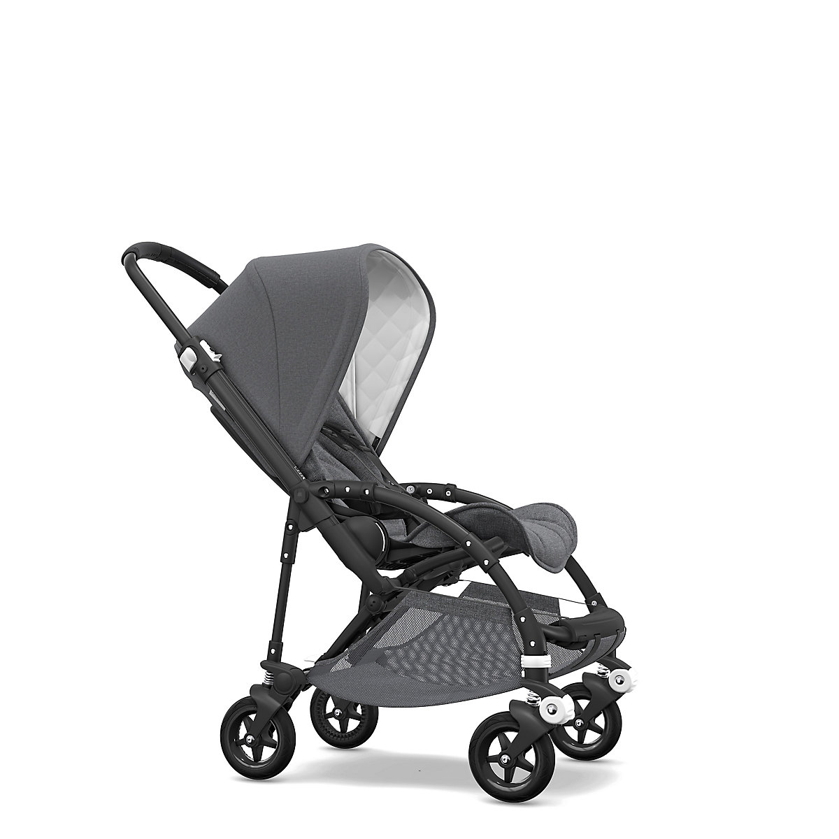 Bugaboo bee5 classic complete pram and pushchair – grey melange