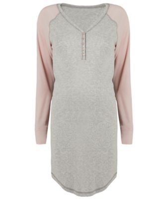 grey and pink raglan nursing nightdresses review