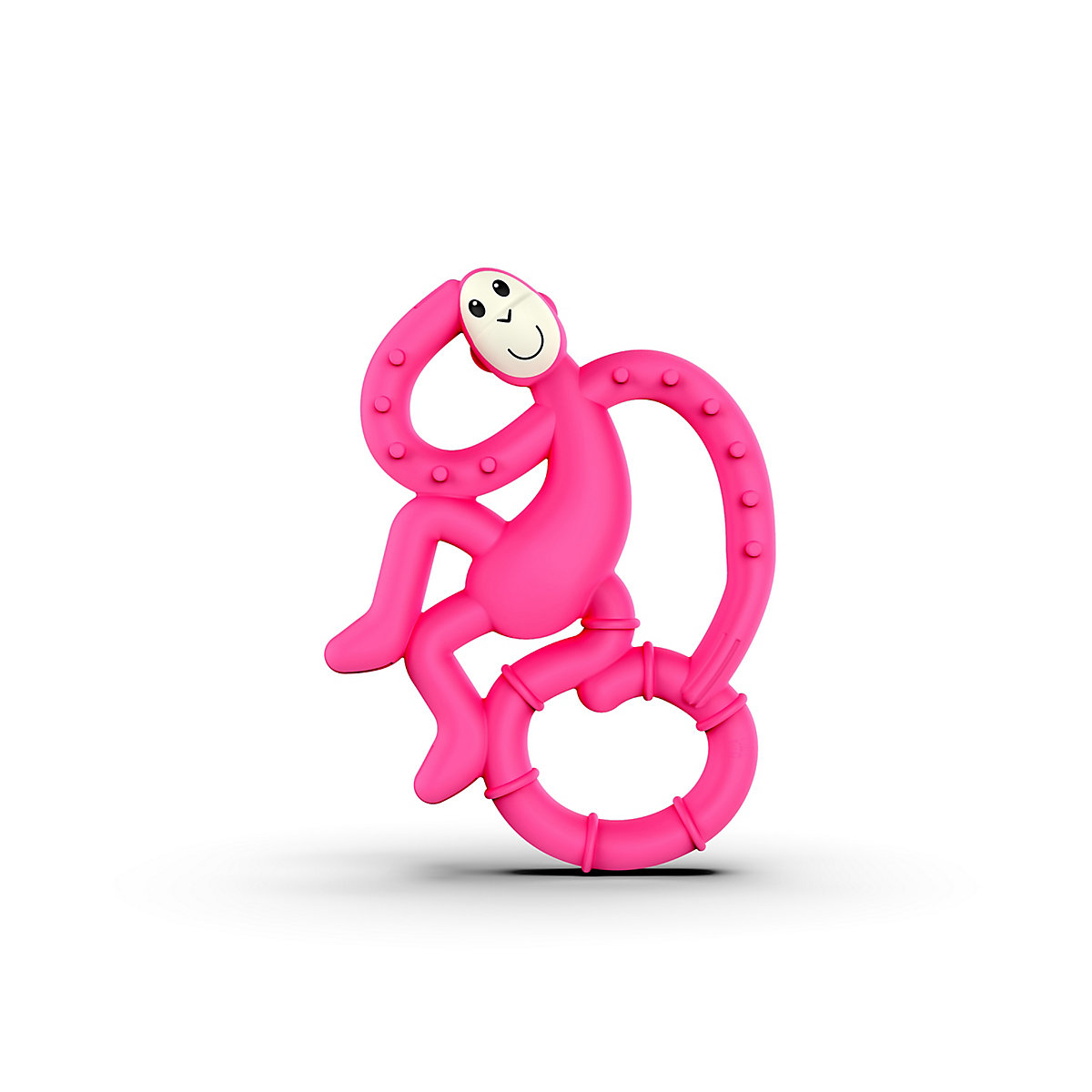 Matchstick Monkey Mini Monkey Teether Pink Matchstick Monkey Mini Monkey Teether Pink