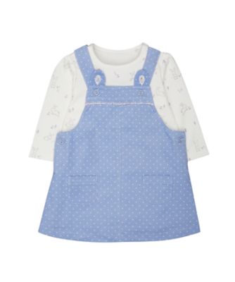 spotty pinny and bodysuit set review