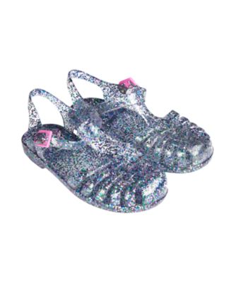 glitter jelly sandals review