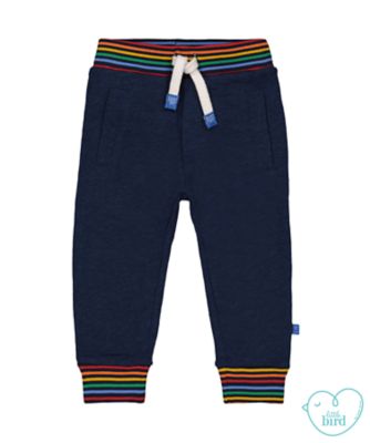 little bird navy rainbow joggers review