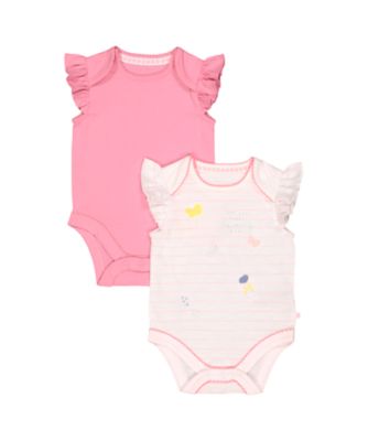 stripe butterfly and pink bodysuits 2 pack review