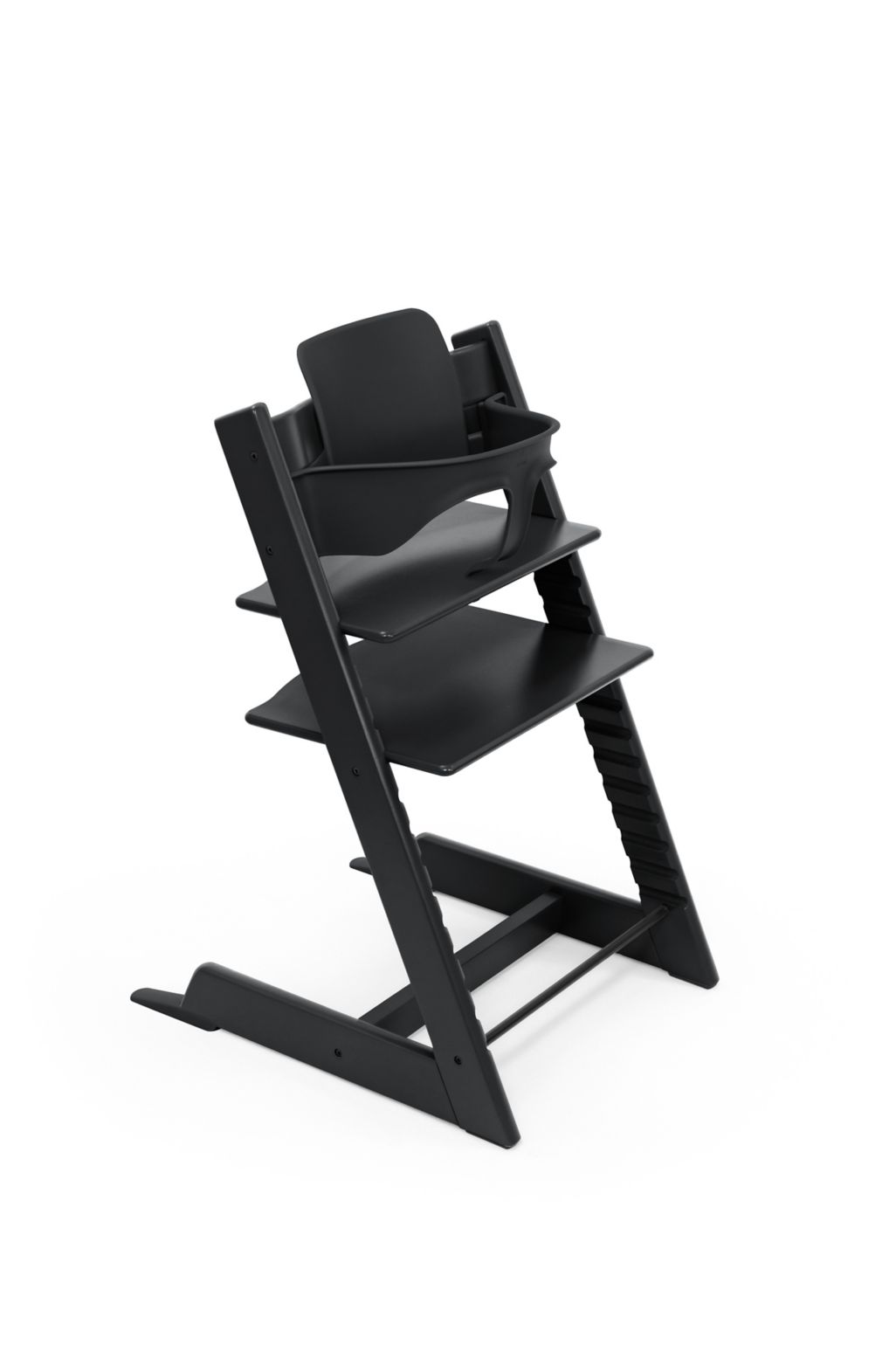 Stokke® Tripp Trapp® scaun înalt - negru